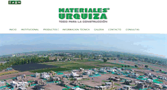 Desktop Screenshot of materialesurquiza.com